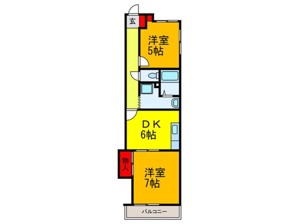 光南ガ－デンハイツの物件間取画像